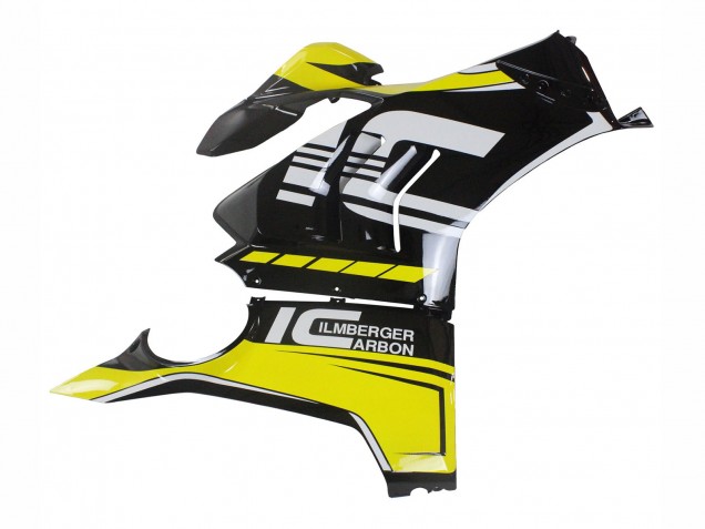 2020-2021 Yellow White Glossy Black Ducati Panigale V4 V4S Motorcycle Fairings
