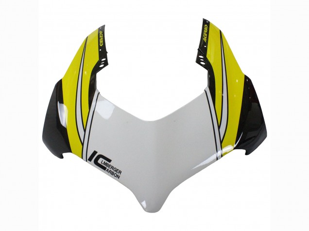 2020-2021 Yellow White Glossy Black Ducati Panigale V4 V4S Motorcycle Fairings