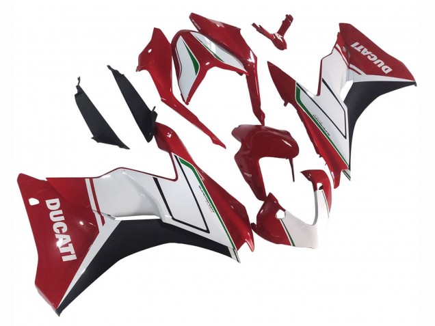 2017-2022 White Red Black Green Ducati Supersport 939/939S Motorcycle Fairings