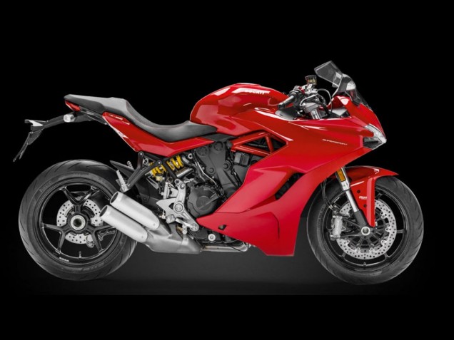 2017-2022 Red Ducati Supersport 939/939S Motorcycle Fairings