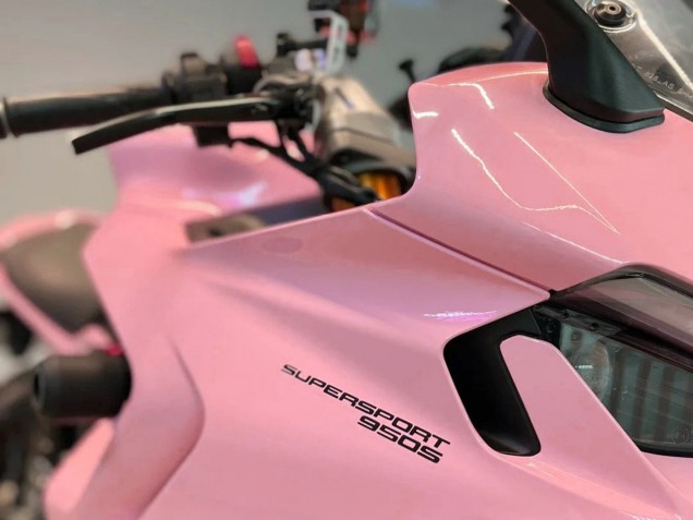 2021-2024 Pink Black Ducati Supersport 950/950S Motorcycle Fairings
