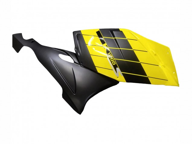 2005-2010 Yellow Silver Matte Black BMW K1200S Motorcycle Fairings