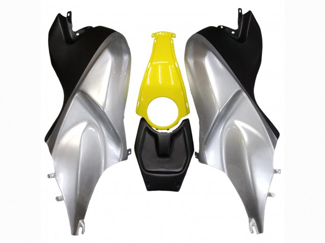 2005-2010 Yellow Silver Matte Black BMW K1200S Motorcycle Fairings