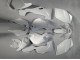 2005-2010 White BMW K1200S Motorcycle Fairings