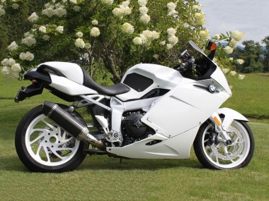 2005-2010 White BMW K1200S Motorcycle Fairings