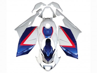 2005-2010 White Red Blue BMW K1200S Motorcycle Fairings