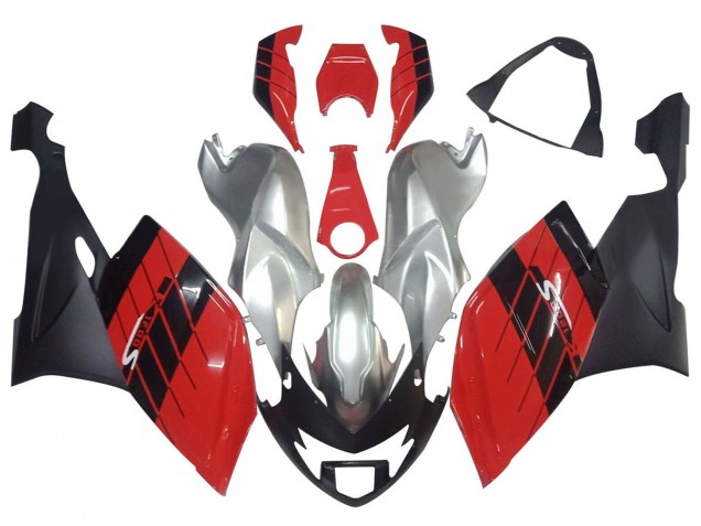 2005-2010 Silver Red Black BMW K1200S Motorcycle Fairings
