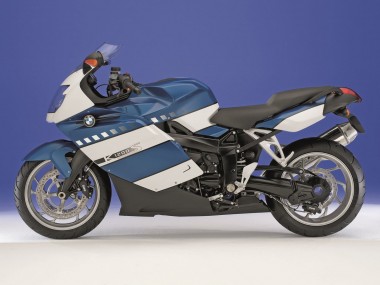 2005-2010 White Dark Blue BMW K1200S Motorcycle Fairings