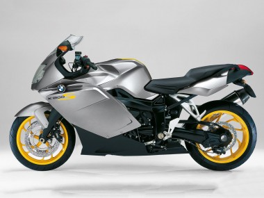 2005-2010 Silver Yellow Black BMW K1200S Motorcycle Fairing Kits