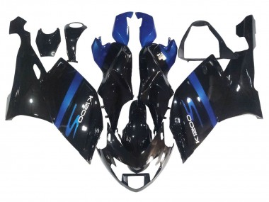 2005-2010 Blue Glossy Black BMW K1200S Motorcycle Fairings