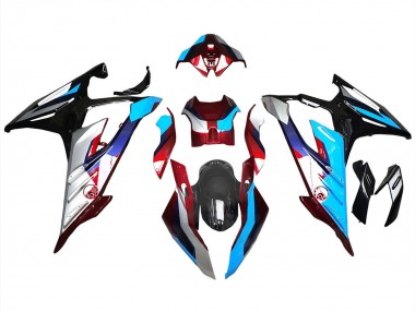2023-2024 Silver Red Blue Black BMW S1000RR Motorcycle Fairings