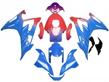 2023-2024 Gradient Blue Red BMW S1000RR Motorcycle Fairings