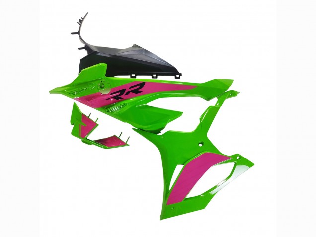 2023-2024 Pink Green Black BMW S1000RR Motorcycle Fairings