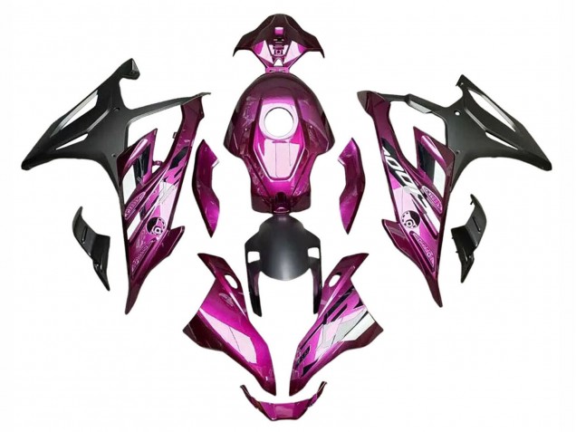 2023-2024 Purple Matte Black BMW S1000RR Motorcycle Fairings