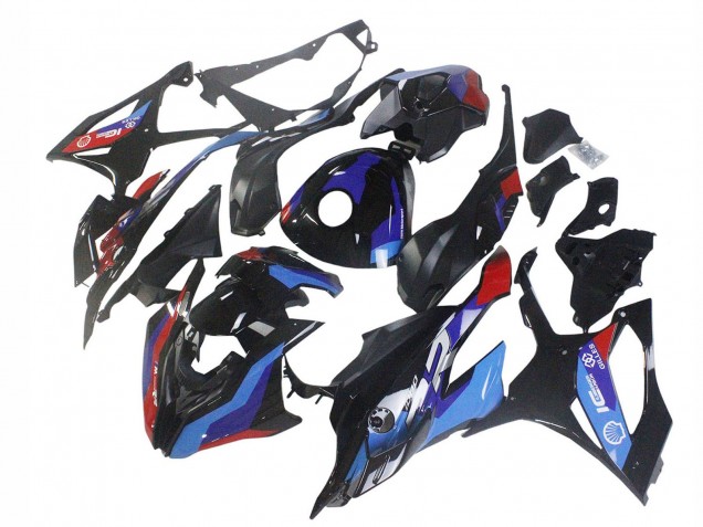 2023-2024 Black Blue Red BMW S1000RR Motorcycle Fairing