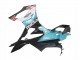 2023-2024 Light Blue Matte Black Petronas BMW S1000RR Motorcycle Fairings