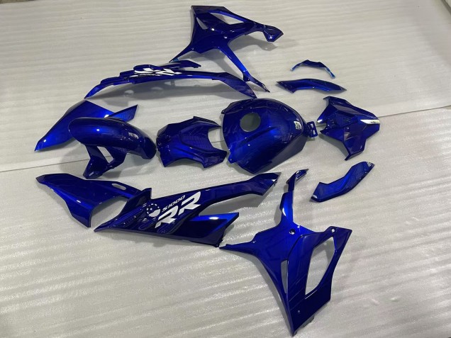 2023-2024 Glossy Dark Blue BMW S1000RR Motorcycle Fairings