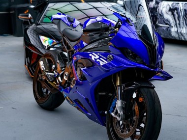 2023-2024 Glossy Dark Blue BMW S1000RR Motorcycle Fairings