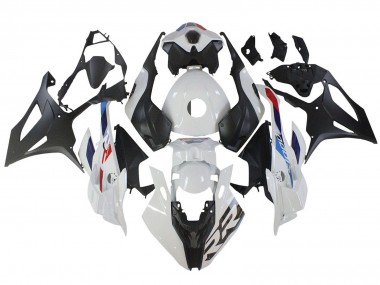 2023-2024 White Blue Red Matte Black BMW S1000RR Motorcycle Fairing