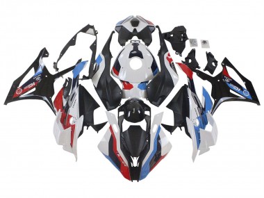 2023-2024 White Blue Red Matte Black BMW S1000RR Motorcycle Fairings