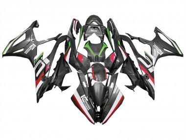 2019-2022 Black Red Green Carbon Fiber BMW S1000RR Motorcycle Fairings