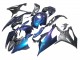 2019-2022 Gradient Blue Purple Forged Carbon Fiber BMW S1000RR Motorcycle Fairings
