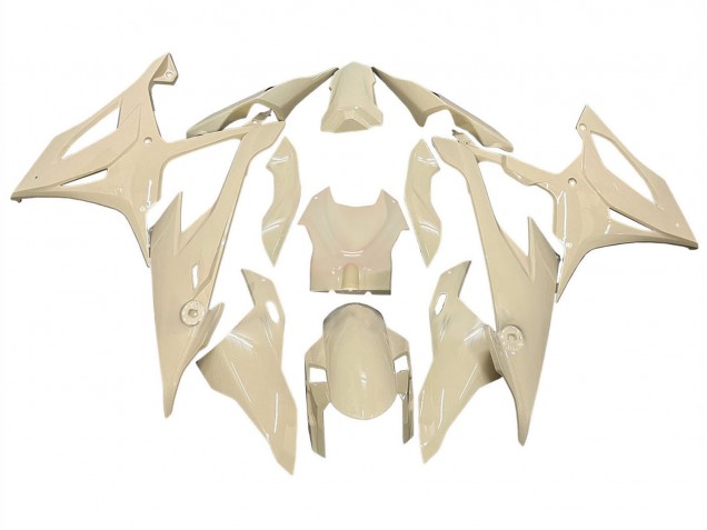 2019-2022 Glossy Cream BMW S1000RR Motorcycle Fairings