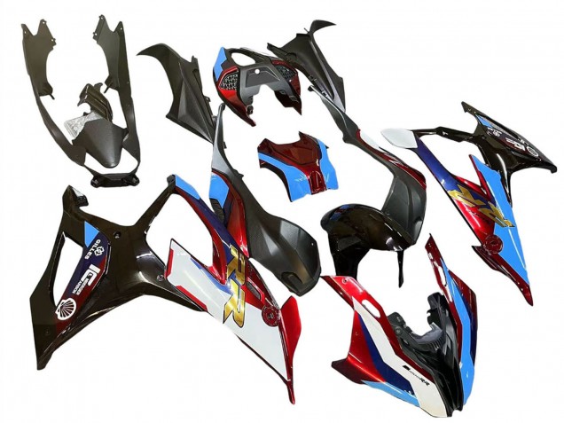 2019-2022 Black Red Blue BMW S1000RR Motorcycle Fairings