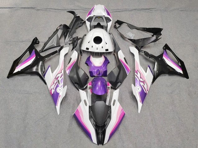 2019-2022 Pink Purple White BMW S1000RR Motorcycle Fairings