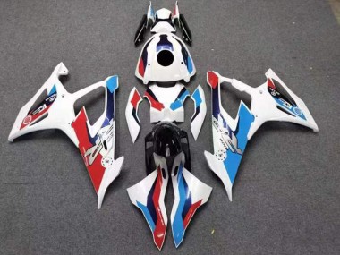 2019-2022 White Red Blue BMW S1000RR Motorcycle Fairings