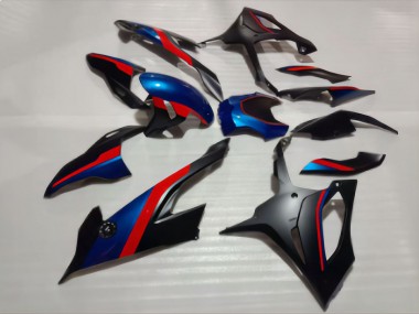 2019-2022 Black Blue Red BMW S1000RR Motorcycle Fairings