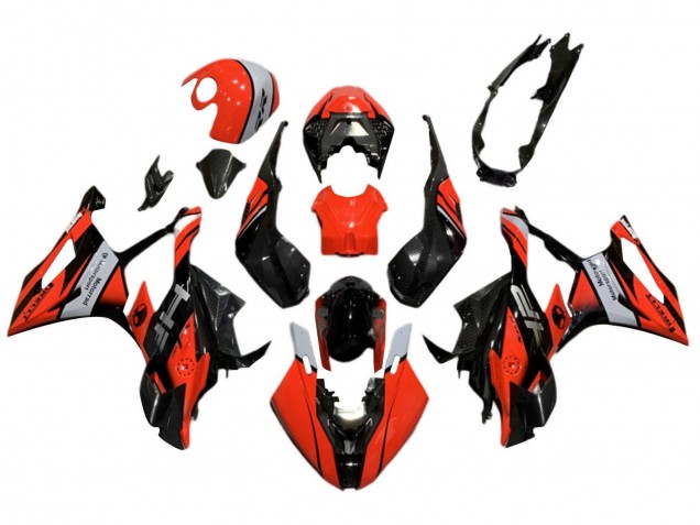 2019-2022 Black Red Grey BMW S1000RR Motorcycle Fairings