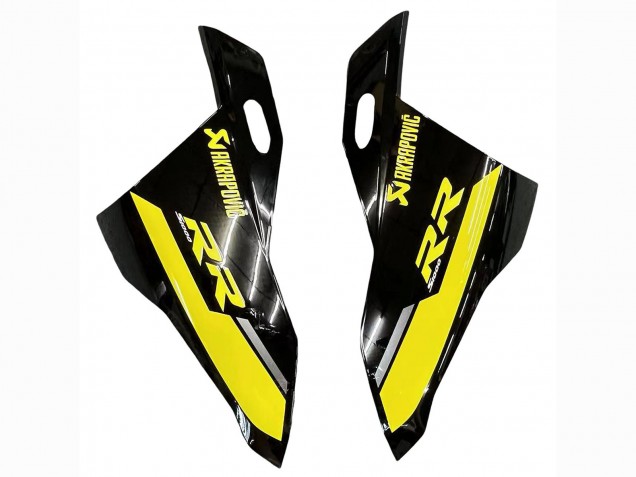 2019-2022 Glossy Black Yellow BMW S1000RR Motorcycle Fairings
