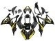 2019-2022 Glossy Black Yellow BMW S1000RR Motorcycle Fairings