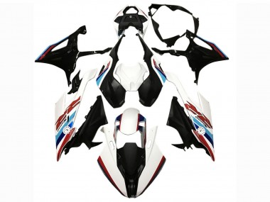 2019-2022 Black White Blue BMW S1000RR Motorcycle Fairing