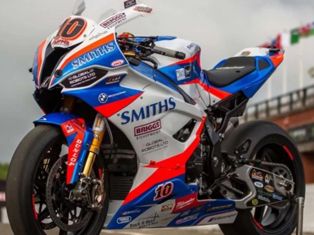 2019-2022 Blue Red White Smiths BMW S1000RR Motorcycle Fairings