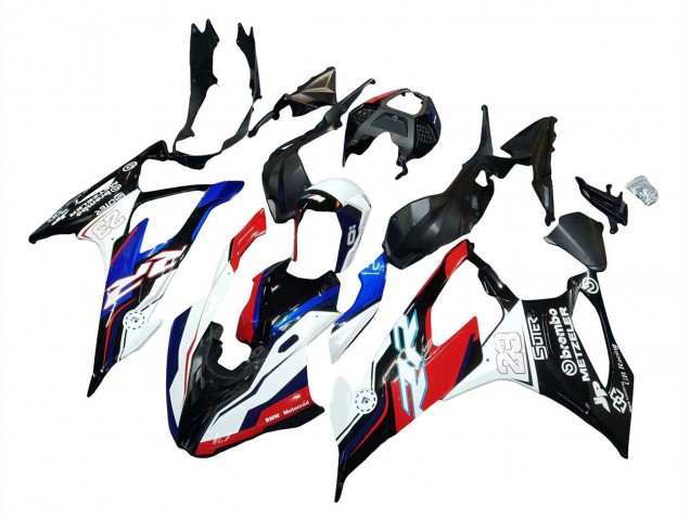 2019-2022 Blue Red White 23 BMW S1000RR Motorcycle Fairings