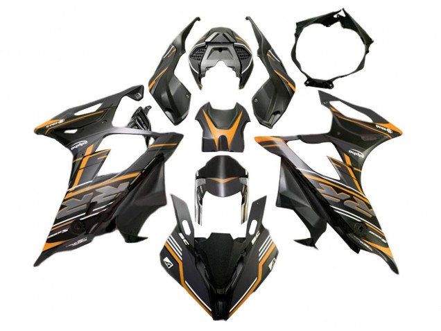 2019-2022 Matte Orange Black BMW S1000RR Motorcycle Fairings