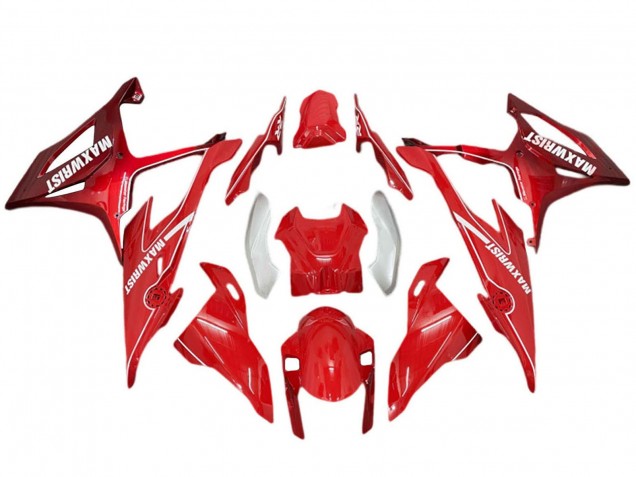 2019-2022 Red Silver MaxWrist BMW S1000RR Motorcycle Fairings