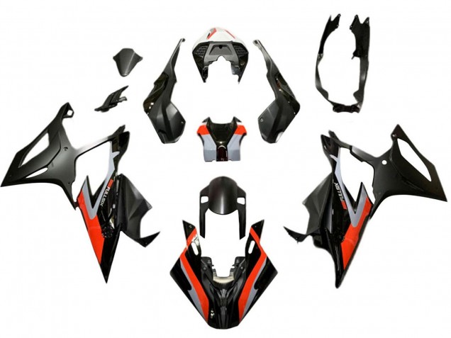 2019-2022 Red Black Grey BMW S1000RR Motorcycle Fairings