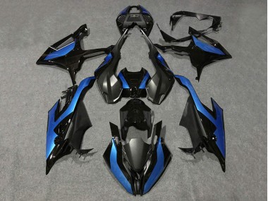2019-2022 Black Blue BMW S1000RR Motorcycle Fairings
