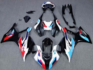 2019-2022 Black White Blue BMW S1000RR Motorcycle Fairings