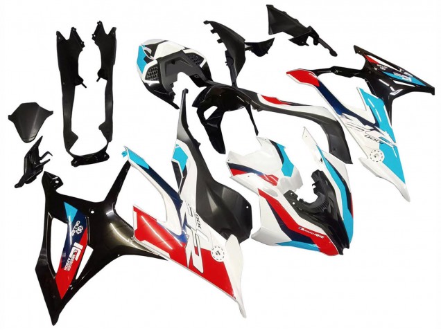 2019-2022 Black White Blue Red BMW S1000RR Motorcycle Fairing