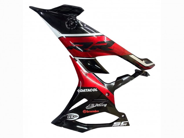 2019-2022 Black Dark Red BMW S1000RR Motorcycle Fairings