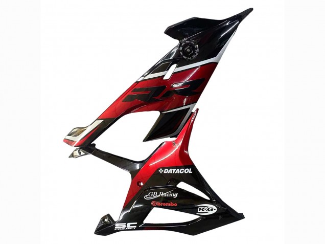 2019-2022 Black Dark Red BMW S1000RR Motorcycle Fairings
