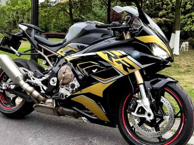 2019-2022 Black Gold BMW S1000RR Motorcycle Fairing