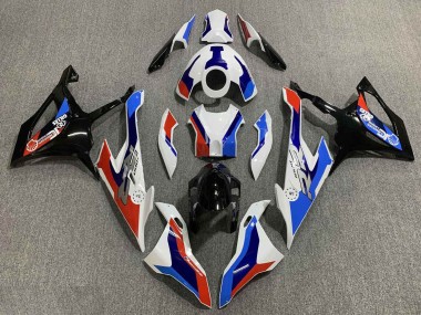 2019-2022 White Blue Red BMW S1000RR Motorcycle Fairing