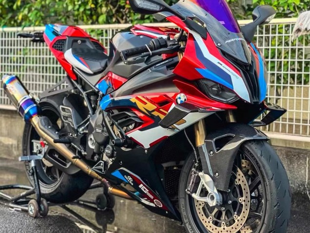 2019-2022 White Blue Red Black BMW S1000RR Motorcycle Fairing