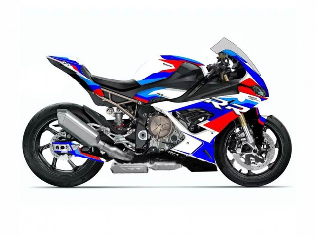 2019-2022 White Black Blue Red BMW S1000RR Motorcycle Fairings