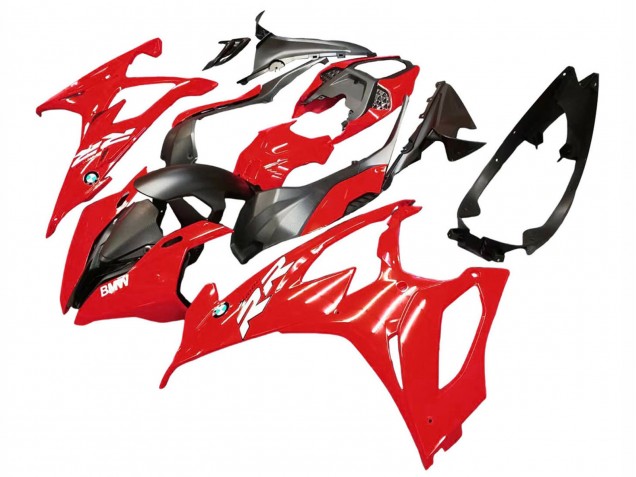 2019-2022 Red Black BMW S1000RR Motorcycle Fairing Kits